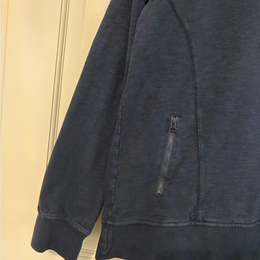 Orvis Navy Crewneck Pullover Sweatshirt - Picture 2 of 5
